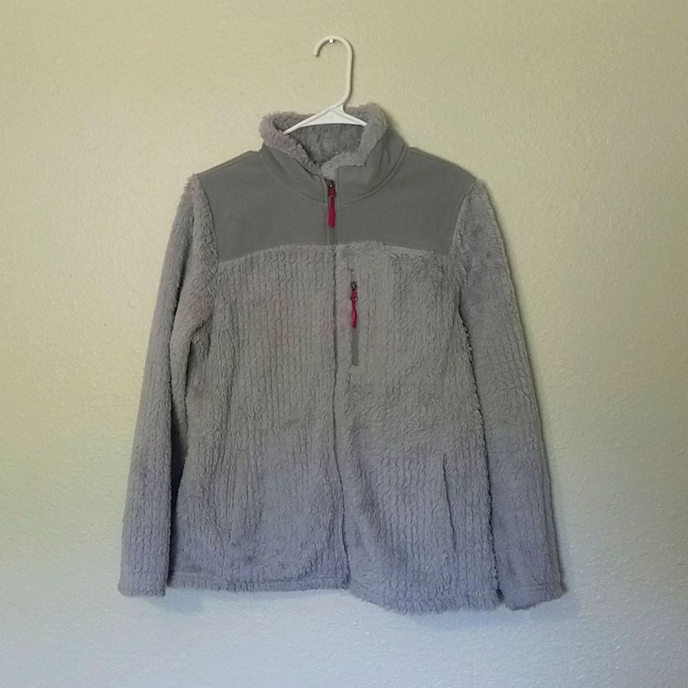 Gray Zip-Up Jacket